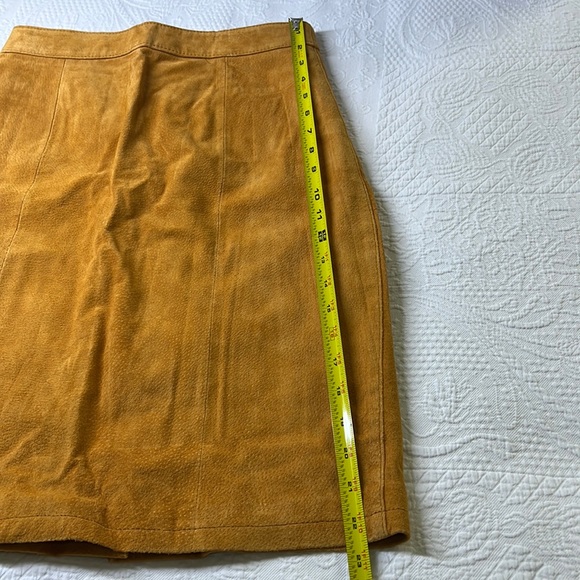 ⭐️Vintage leather skirt Sz 10 Melbourne Country - Picture 11 of 12